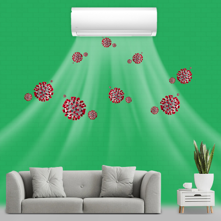 कोभीड–१९ तथा Heating Ventilation / Air Conditioners (HVAC)