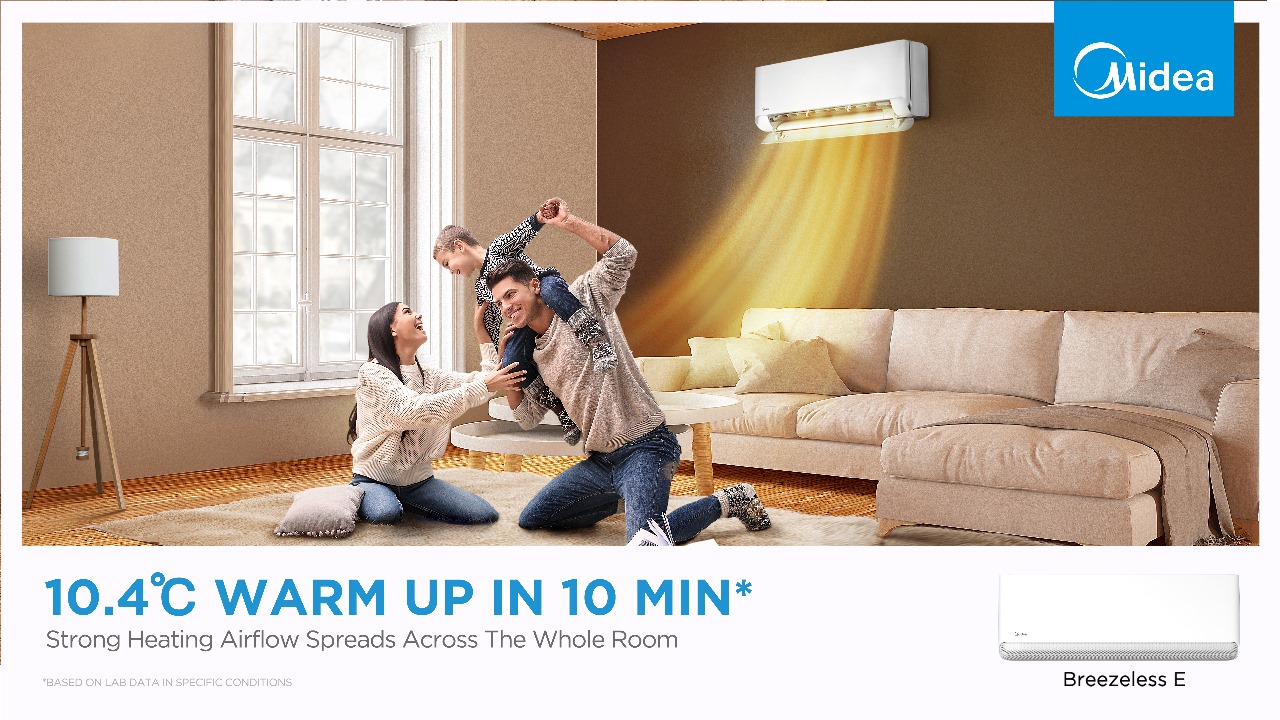 Midea Breezeless E 1 Ton